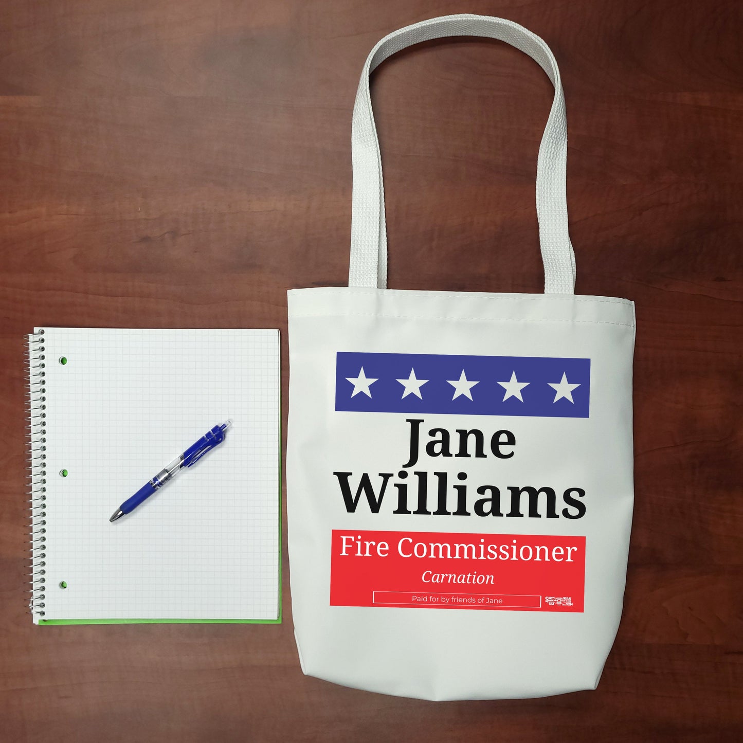 Configure my custom tote bag for ActBlue - DemParty